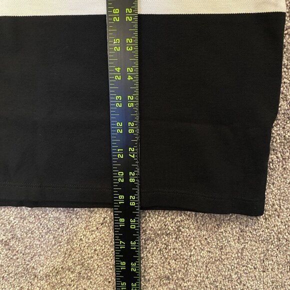 Express Men's Multi Striped Perfect Pima Cotton Pique Polo Size M Tall - NWT $64 - Picture 15 of 15